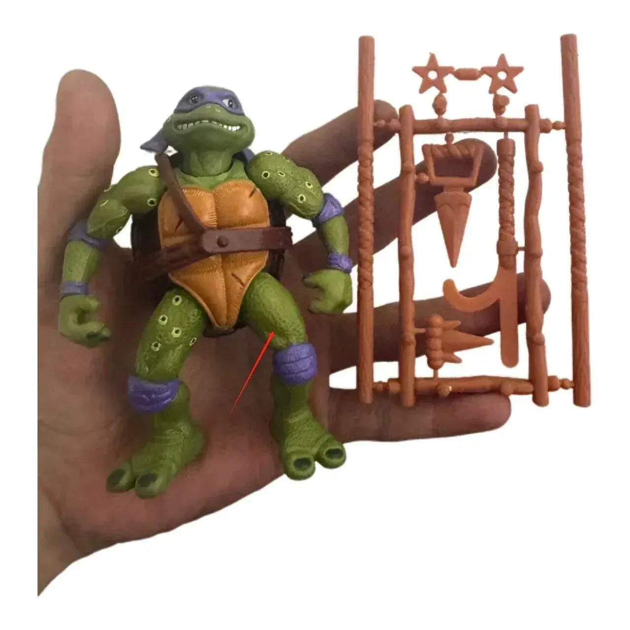 TMNT Classic Action Figure Set 12cm Four Figures Bundle - ToylandEU