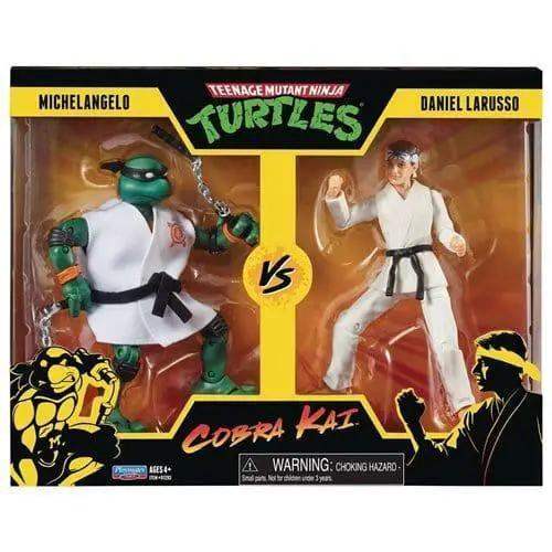  TMNT Cobra Kai Figures Michelangelo Vs LaRusso 2 Pack -  ToylandEU™