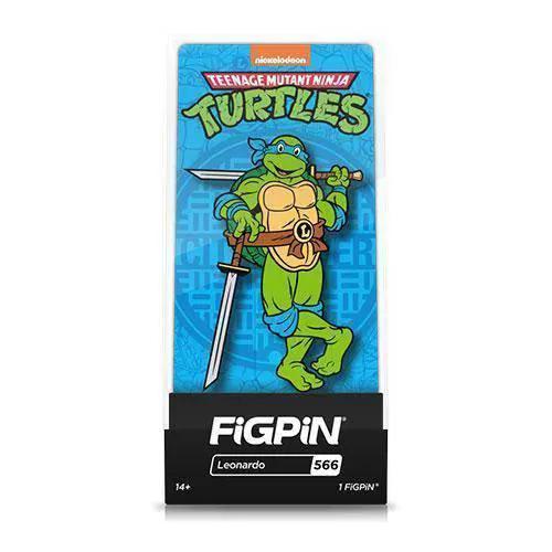  TMNT FiGPiN Enamel Pin Leonardo 3 Inch Display Stand -  ToylandEU™
