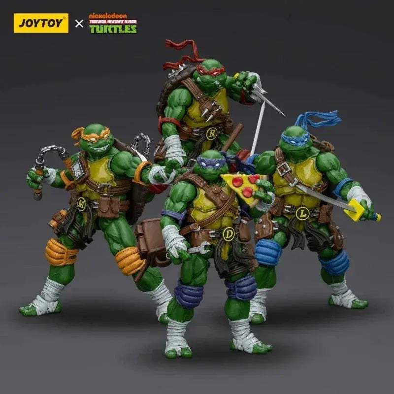 TMNT One Eighteen Action Figures Set With Box In Stock - ToylandEU