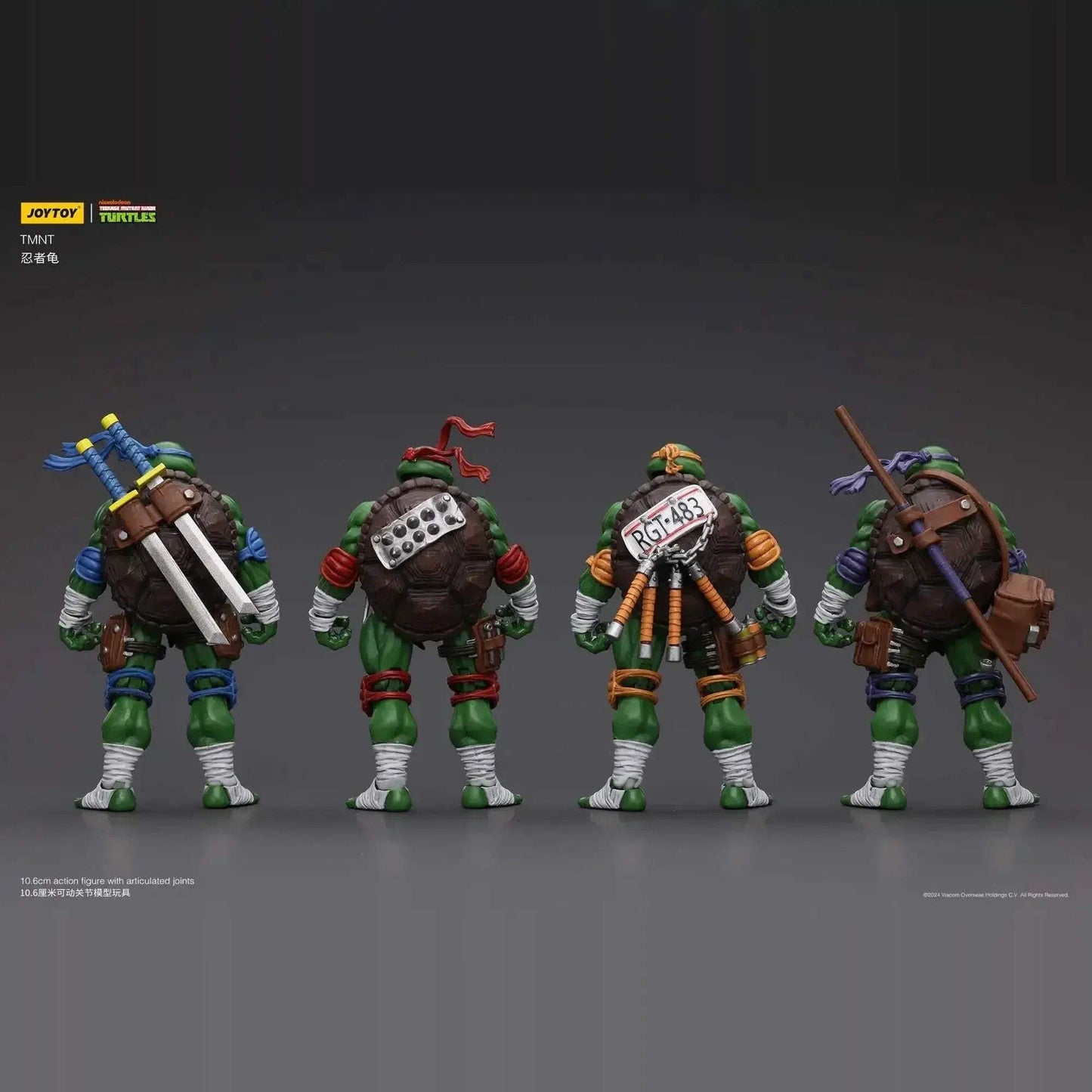 TMNT One Eighteen Action Figures Set With Box In Stock - ToylandEU