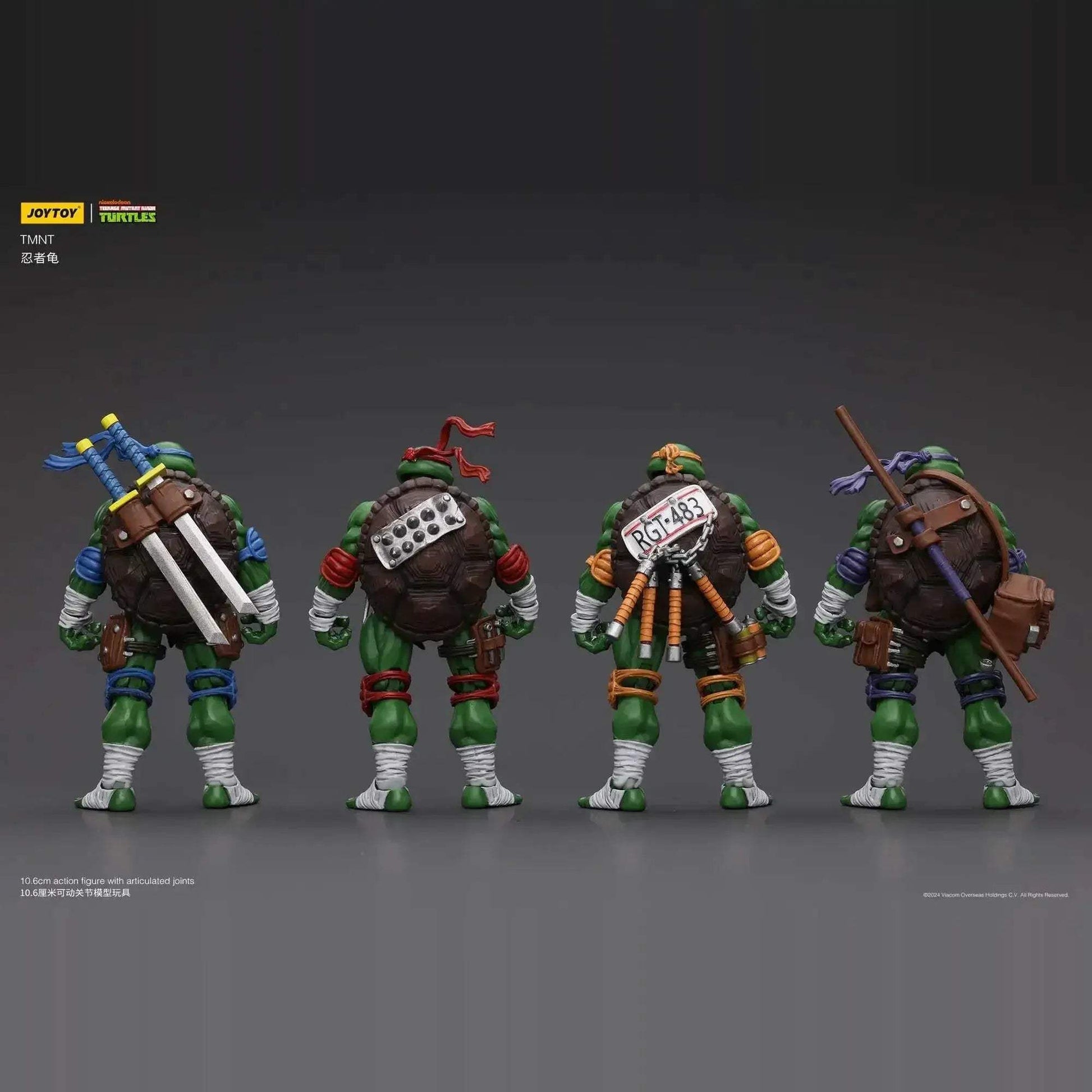 TMNT One Eighteen Action Figures Set With Box In Stock - ToylandEU