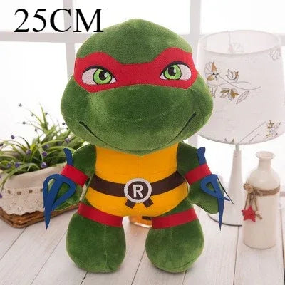 TMNT Plush Toy Ninja Turtles Q Version Soft Decor Figure - ToylandEU