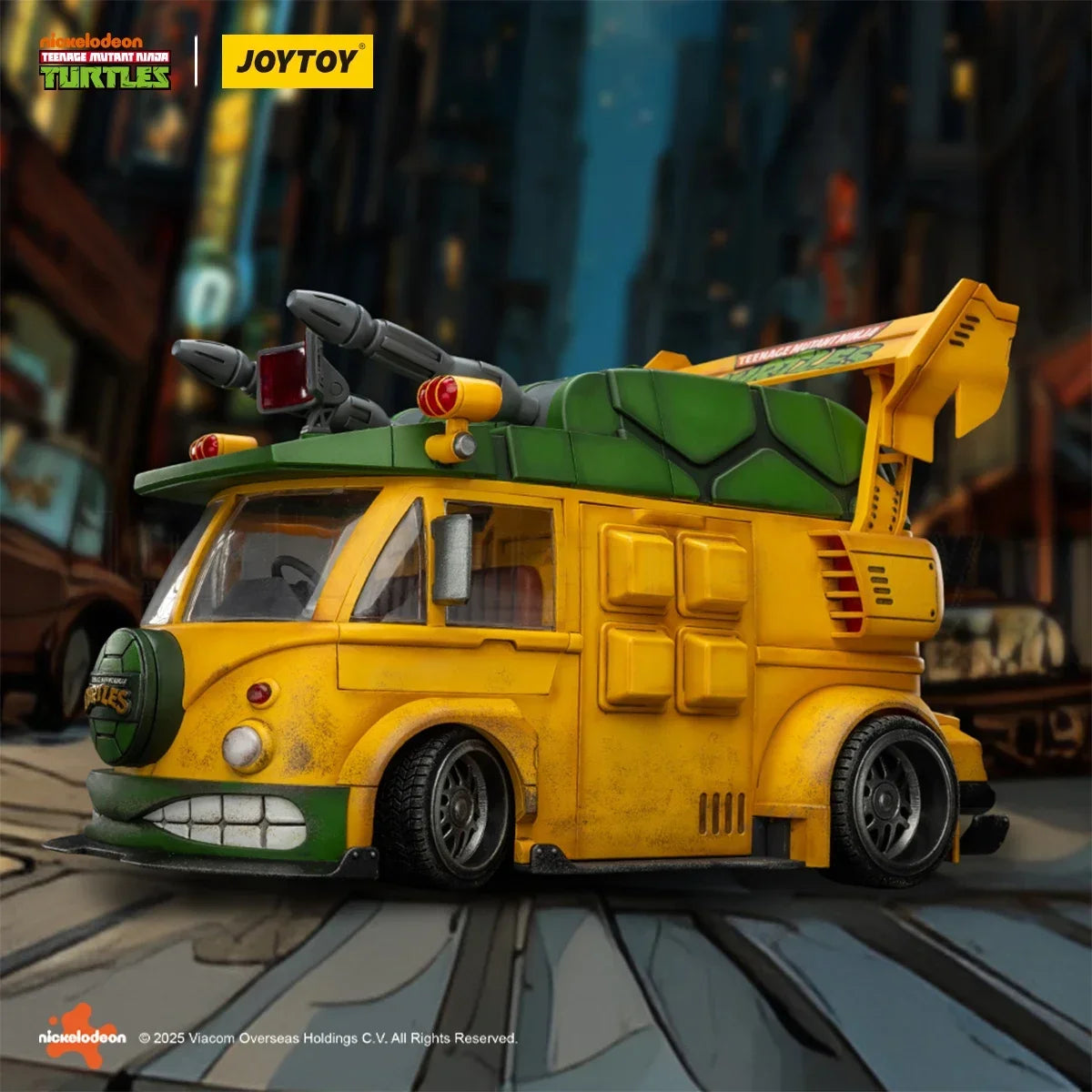 TMNT Turtle Van Model | 1/18 Scale, 20cm | Toylandeu™