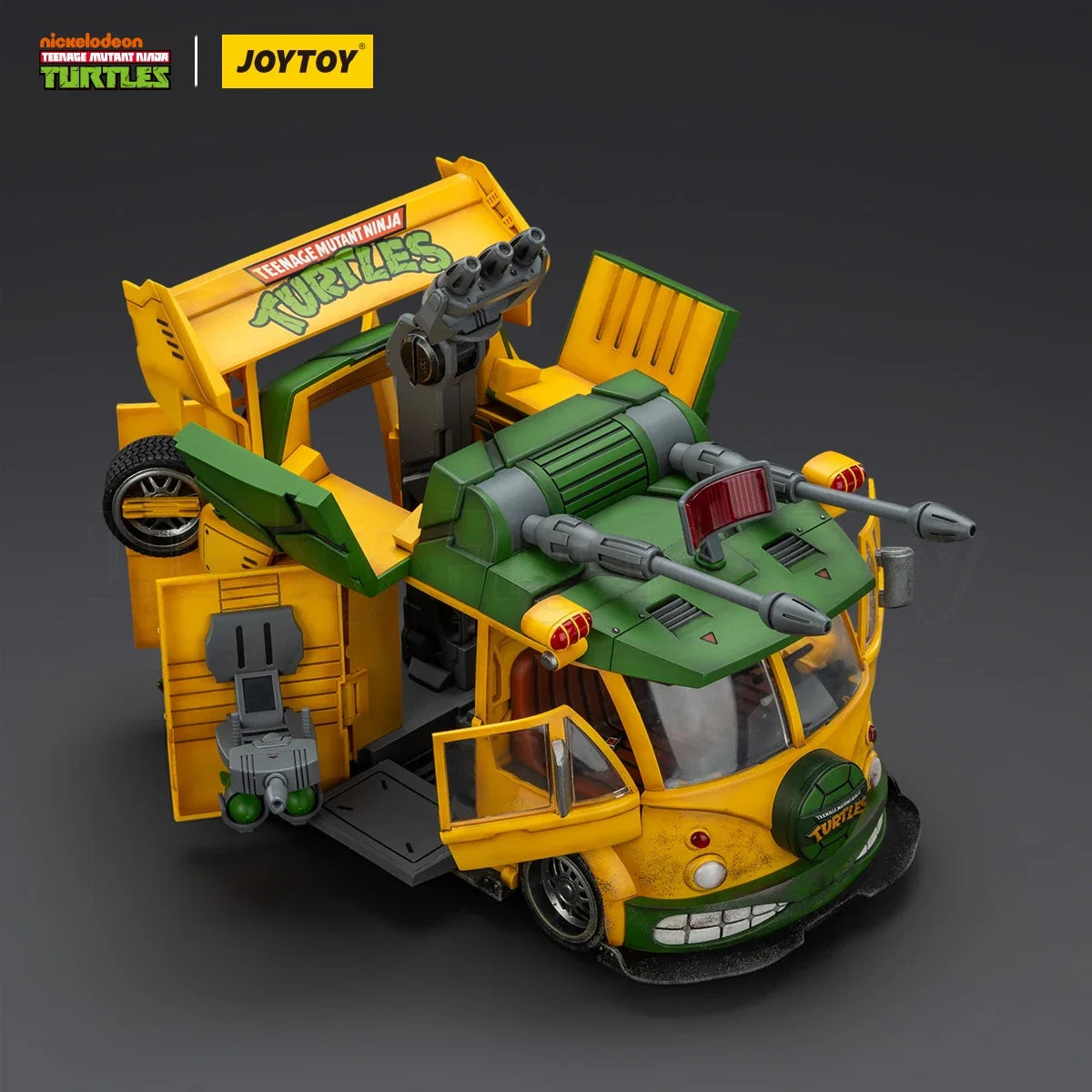 TMNT Turtle Van Model | 1/18 Scale, 20cm | Toylandeu™