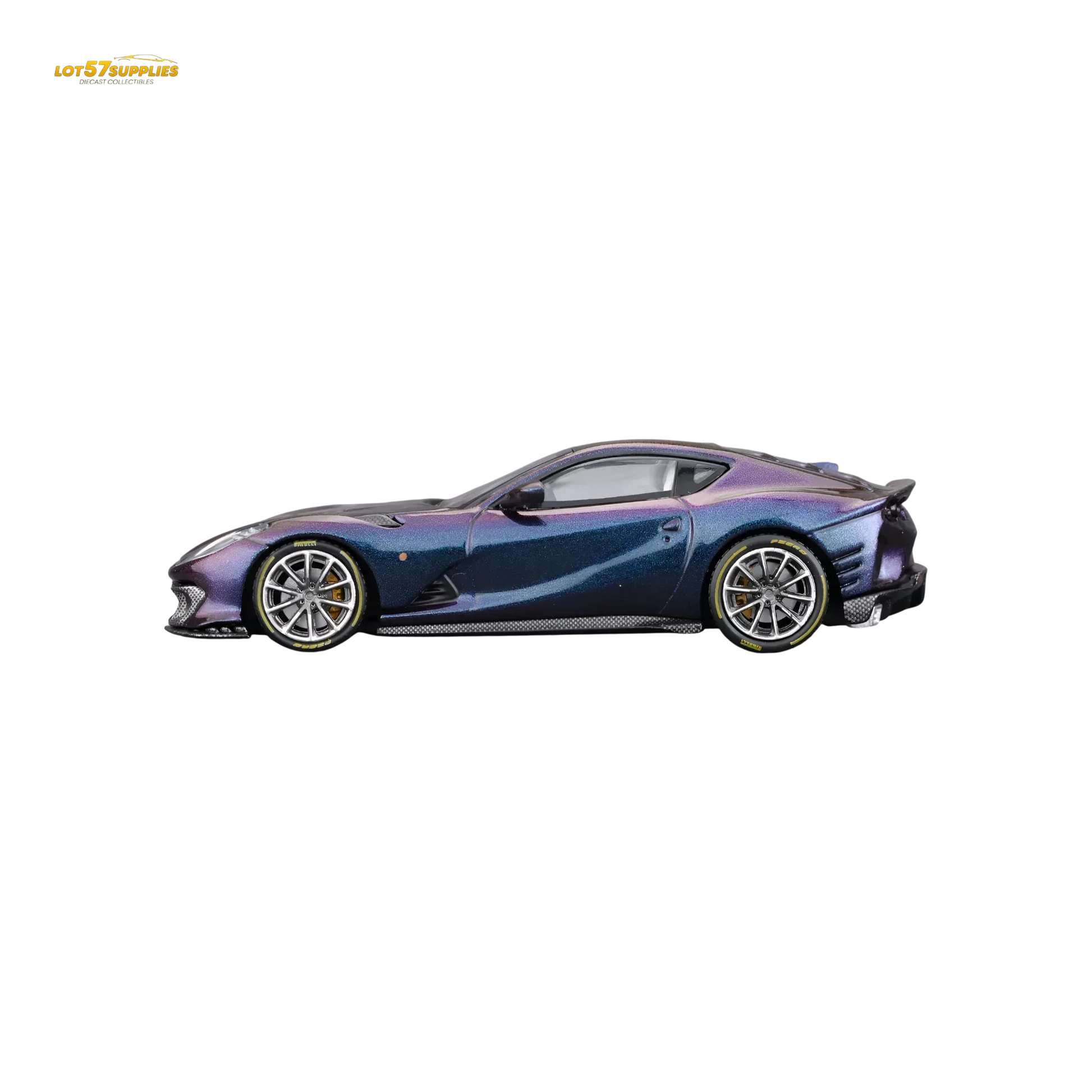 TOC Ferrari 812C Chameleon Purple 1:64 - ToylandEU