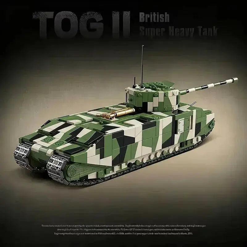  TOG II Heavy Tank Building Blocks Realistic Detail -  ToylandEU™
