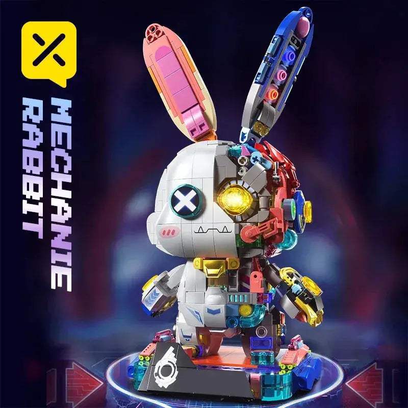 TOYLINX 1377 Piece Lego Compatible Mechanical Rabbit Building Blocks Creative - ToylandEU