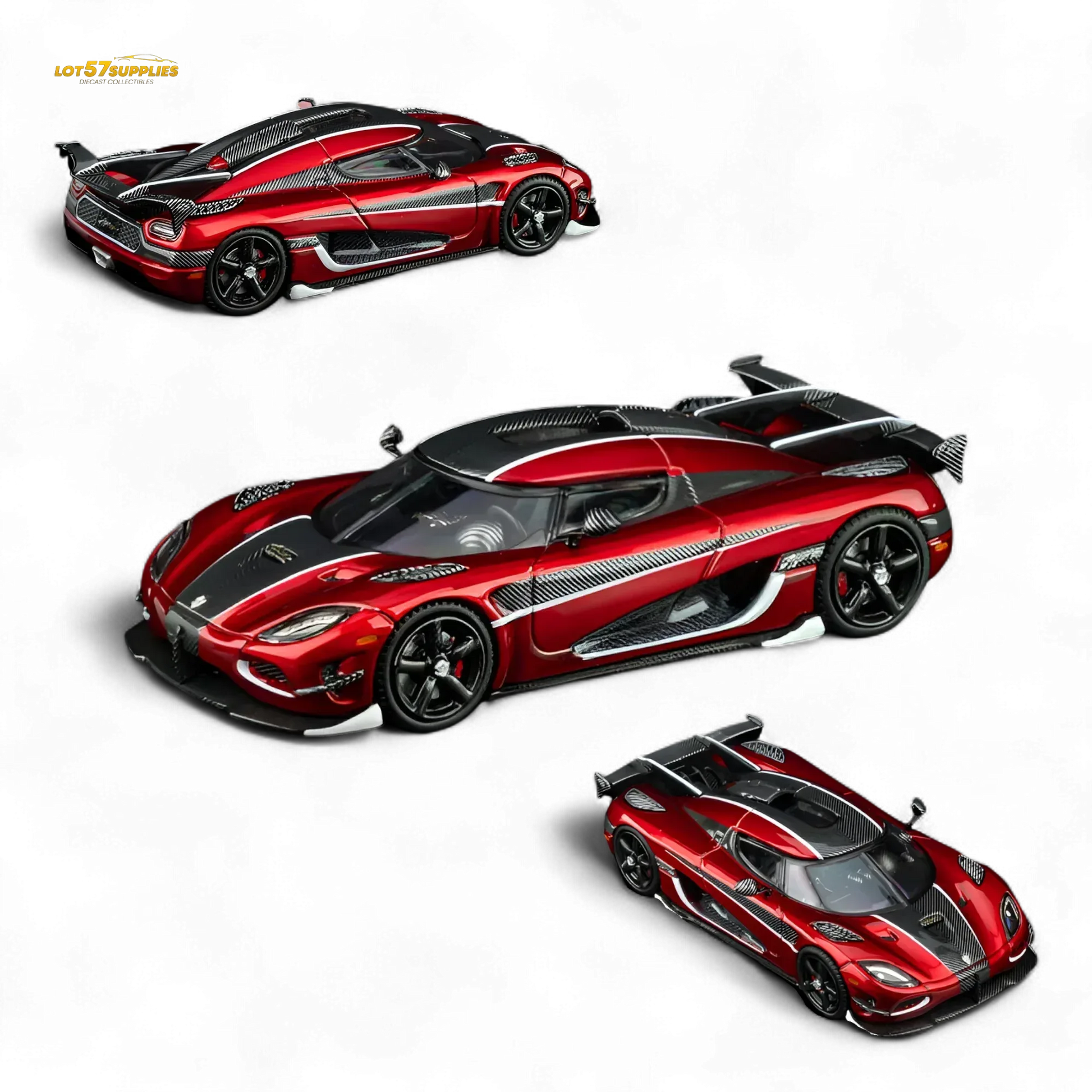 TPC Agera RS Metallic Red 1:64 - ToylandEU