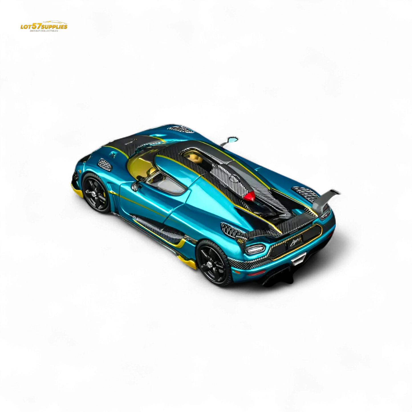 TPC Agera RS Peacock Blue 1:64 - ToylandEU
