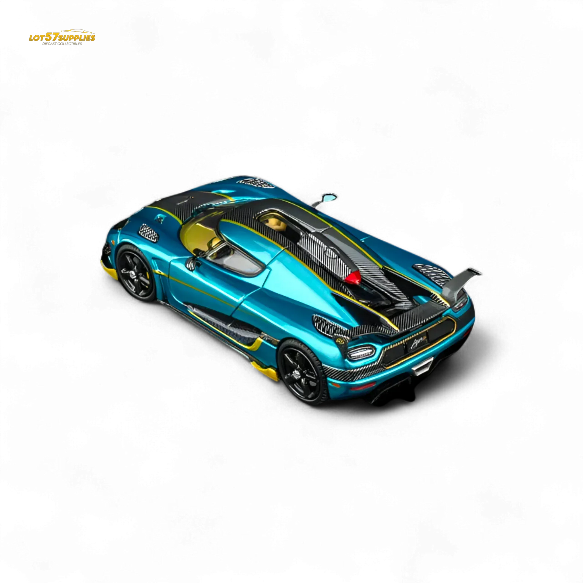 TPC Agera RS Peacock Blue 1:64 - ToylandEU