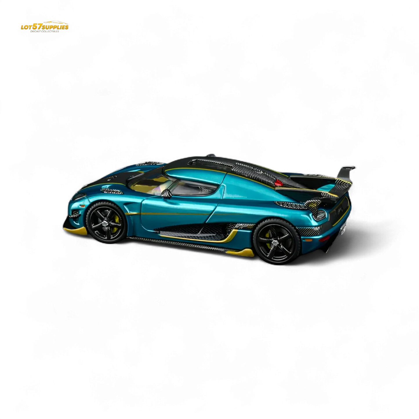 TPC Agera RS Peacock Blue 1:64 - ToylandEU