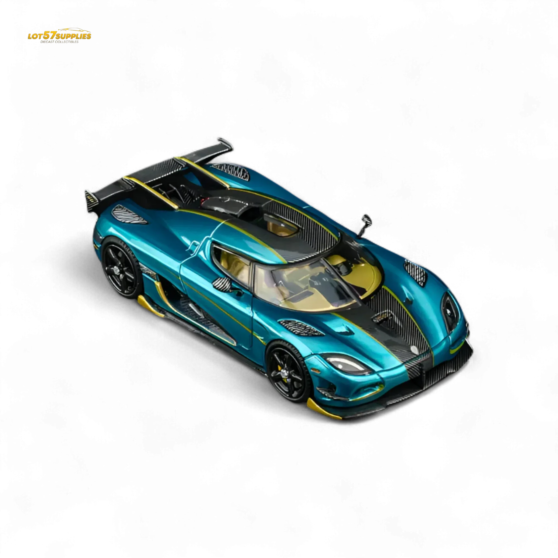 TPC Agera RS Peacock Blue 1:64 - ToylandEU