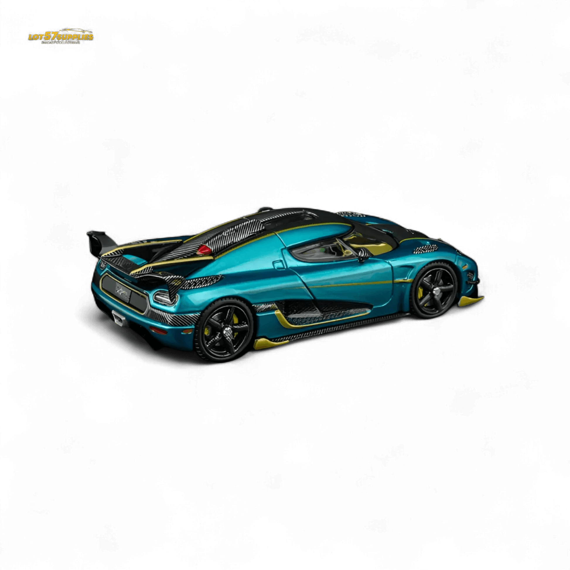 TPC Agera RS Peacock Blue 1:64 - ToylandEU