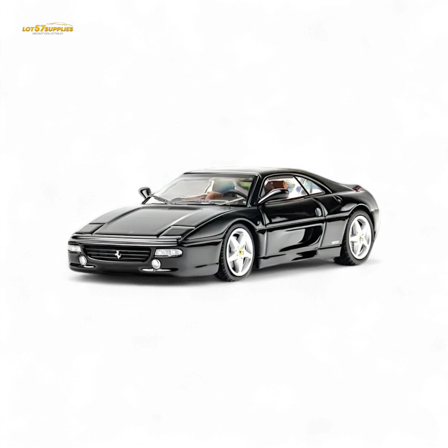 TPC F355 challenge Diecast Model in Black 1:64 - ToylandEU
