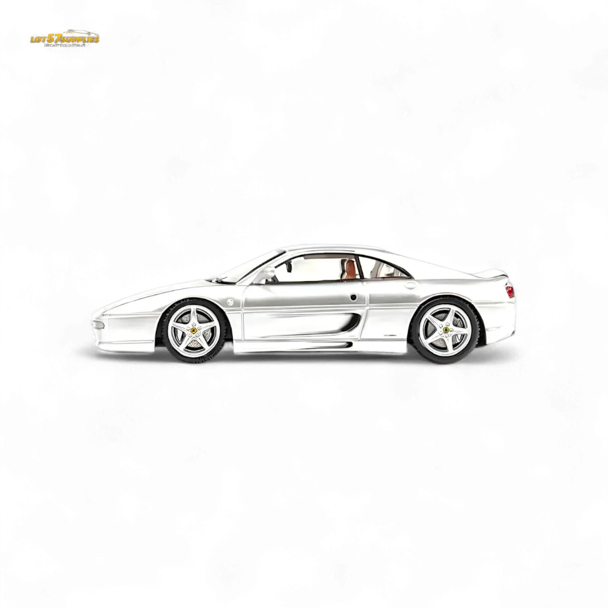 TPC F355 challenge Diecast Model in Silver 1:64 - ToylandEU