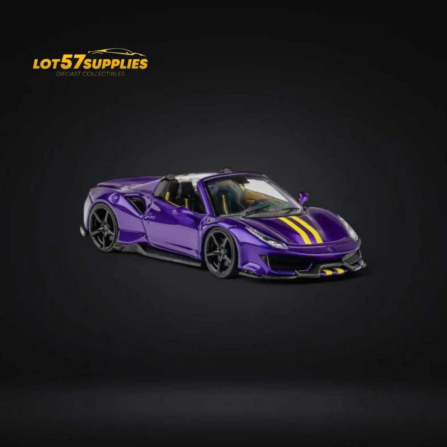 TPC Novitec 488 Roadster Deep Purple 1:64 - ToylandEU