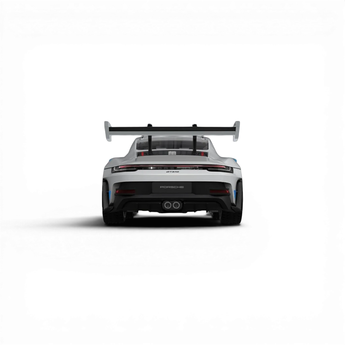 TPC Porsche 911 GT3 RS White Blue Wheels 1:64 - ToylandEU