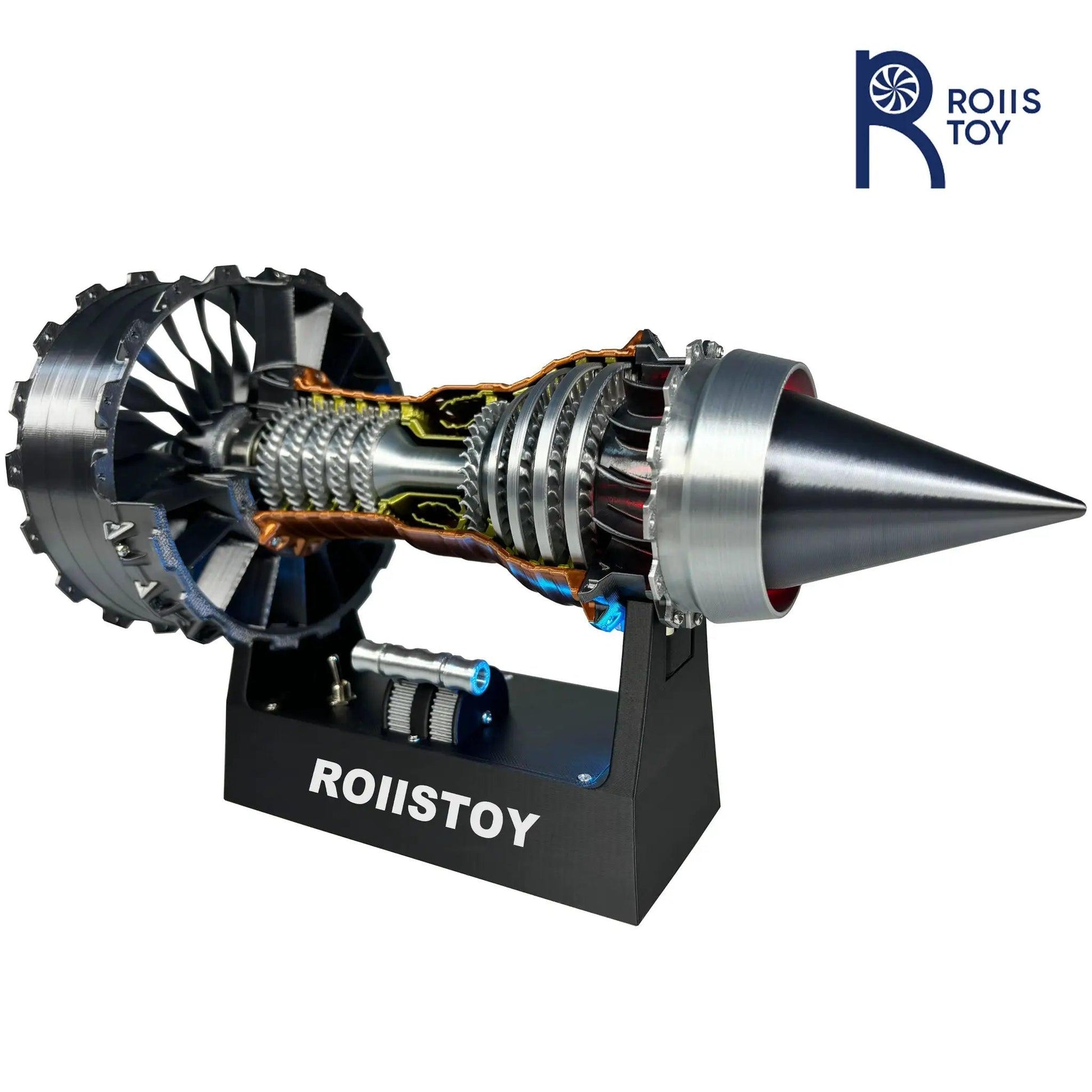  TR-900 Turbofan Engine Model Kit LED Lights Motorized -  ToylandEU™