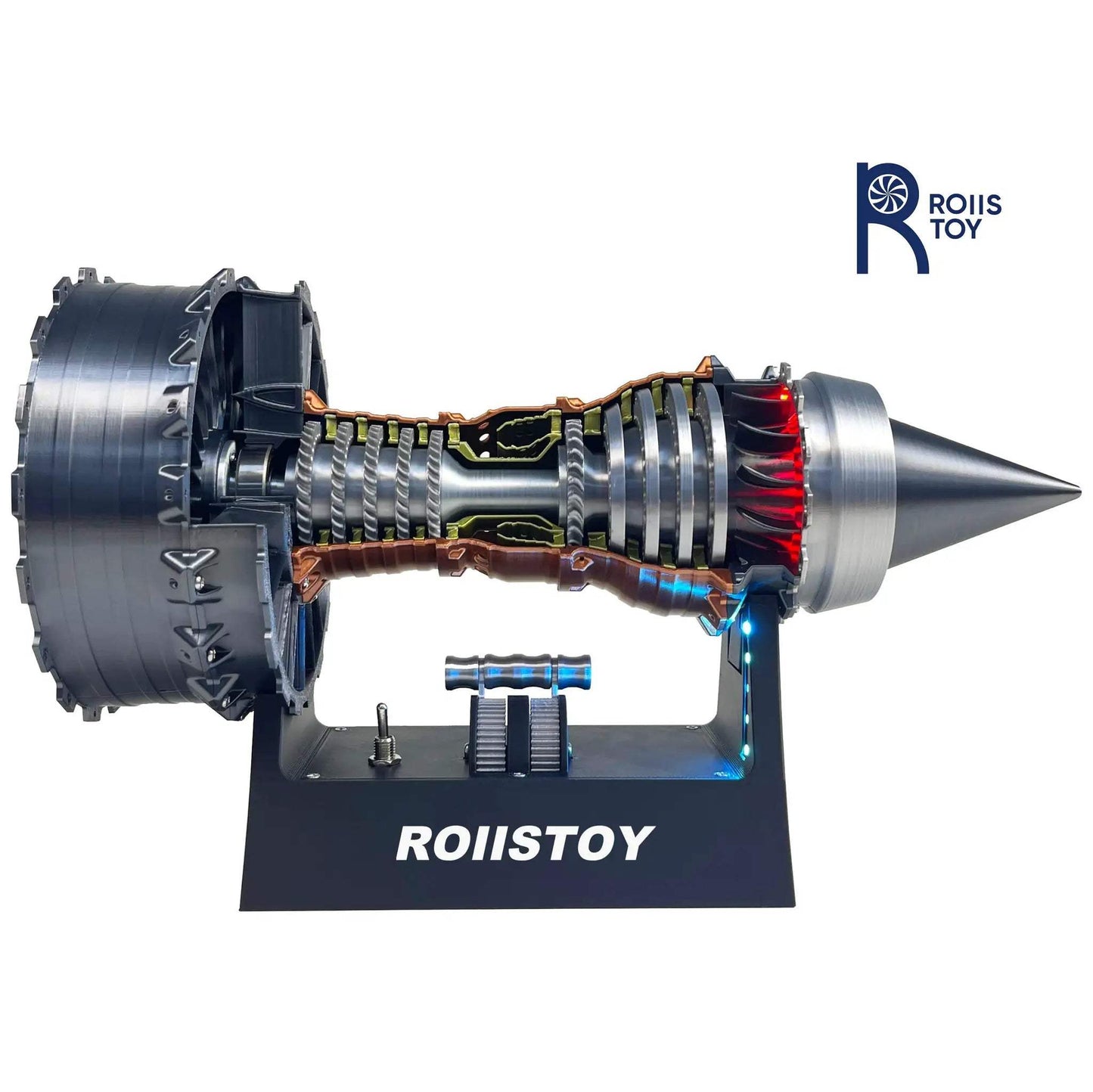  TR-900 Turbofan Engine Model Kit LED Lights Motorized -  ToylandEU™