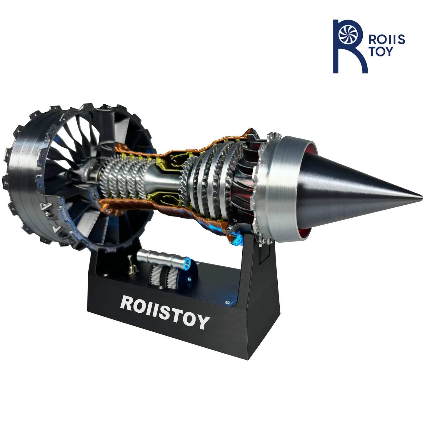  TR-900 Turbofan Engine Model Kit LED Lights Motorized -  ToylandEU™
