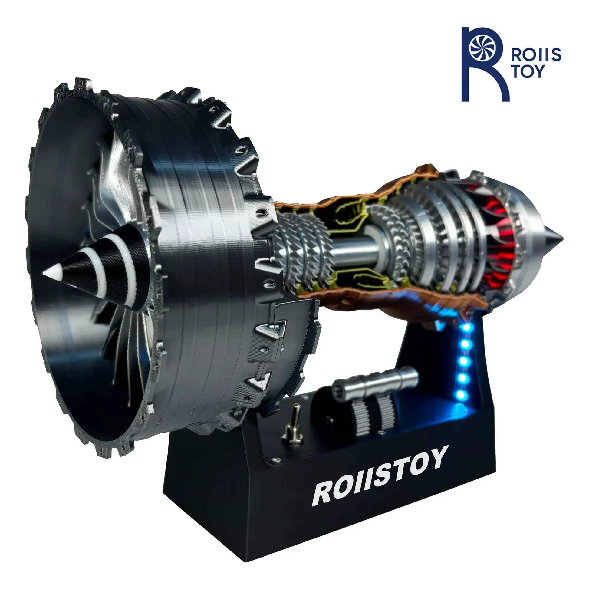  TR-900 Turbofan Engine Model Kit LED Lights Motorized -  ToylandEU™