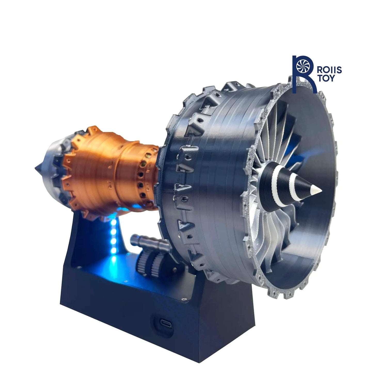  TR-900 Turbofan Engine Model Kit LED Lights Motorized -  ToylandEU™