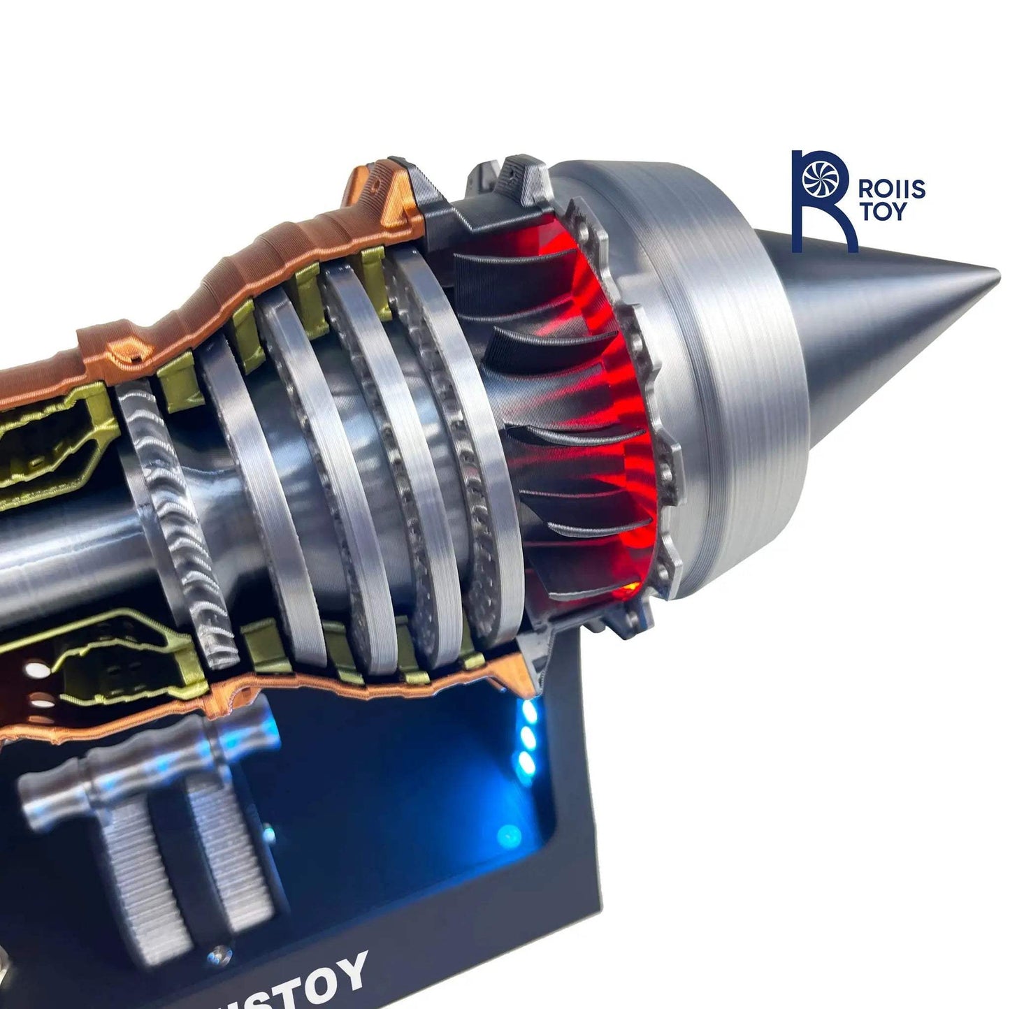  TR-900 Turbofan Engine Model Kit LED Lights Motorized -  ToylandEU™