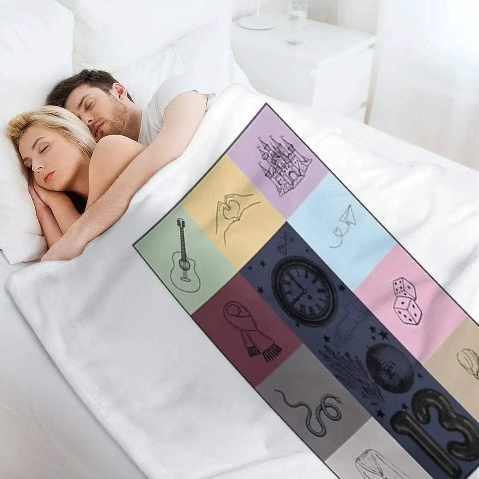 TS The Eras Tour Poster Swiftie Throw Blanket - ToylandEU