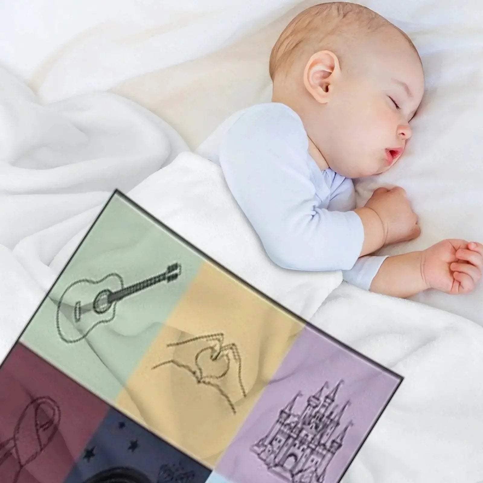TS The Eras Tour Poster Swiftie Throw Blanket - ToylandEU