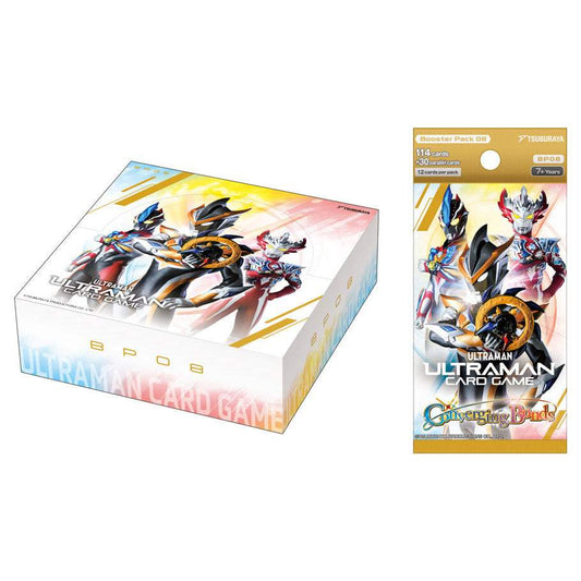 Ultraman Card Booster Box | Converging Bonds | Quad Rare Set | Game Packs