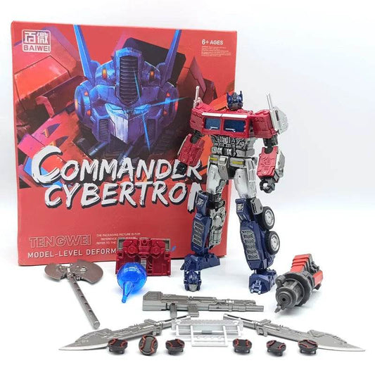 TW-1027 Movie Commander Robot Figure - Adaptable, Durable & CCC Certified - ToylandEU