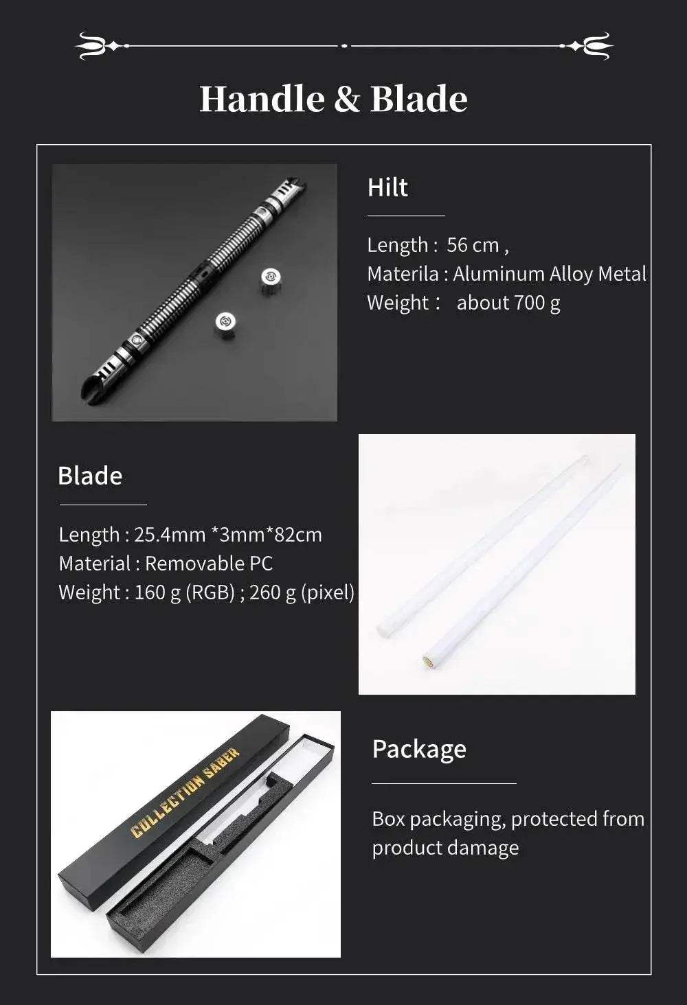 TXQSABER Double-edged Lightsaber Bluetooth Kids Toy -  ToylandEU™