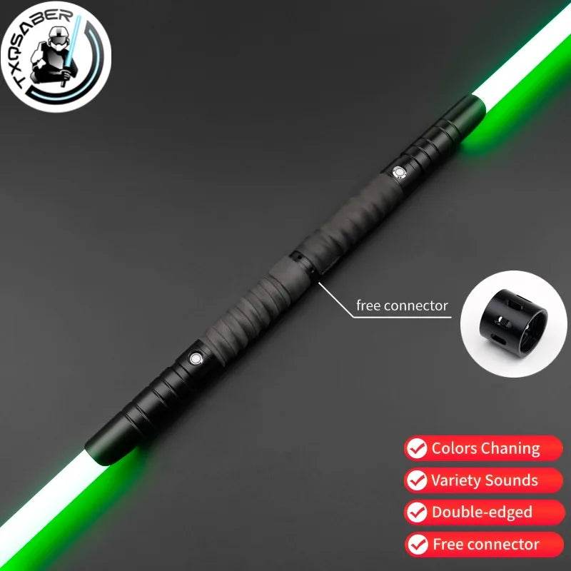 TXQSABER Double Heavy Dueling Lightsaber Smooth Swing - ToylandEU