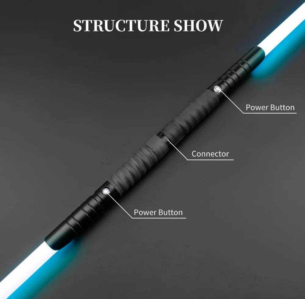 TXQSABER Double Heavy Dueling Lightsaber Smooth Swing - ToylandEU