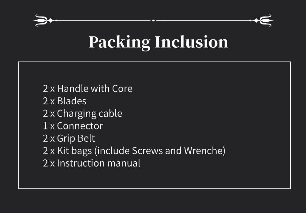 TXQSABER Double Heavy Dueling Lightsaber Smooth Swing - ToylandEU