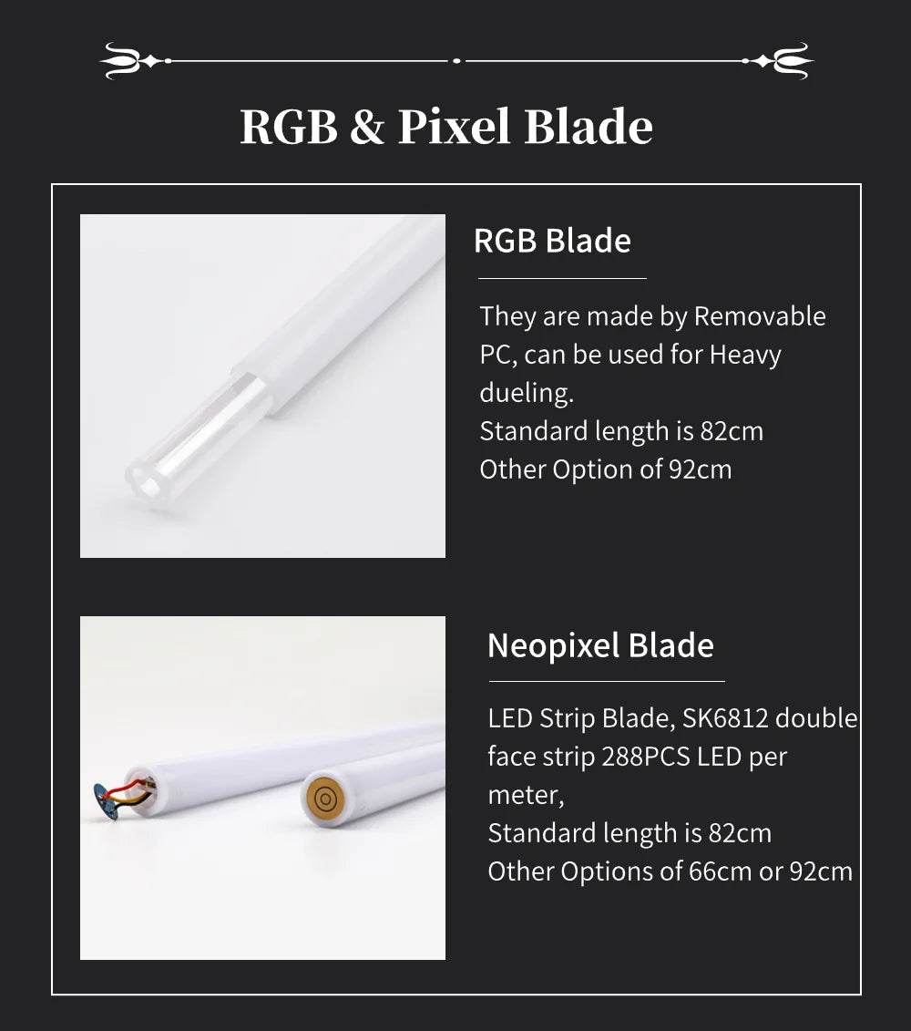 TXQSABER Double Heavy Dueling Lightsaber Smooth Swing - ToylandEU