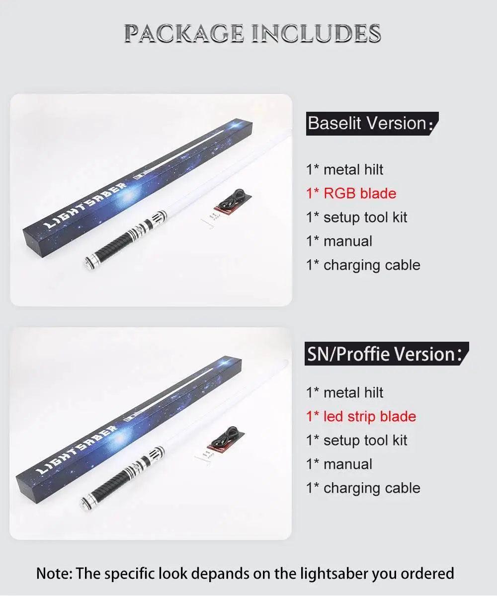  TXQSABER Lightsaber Heavy Dueling RGB Color Changing Toy -  ToylandEU™