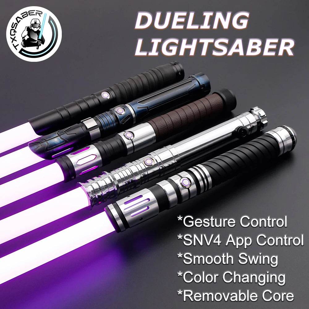 TXQSABER Lightsaber Neo Pixel Heavy Dueling RGB Laser Sword - ToylandEU