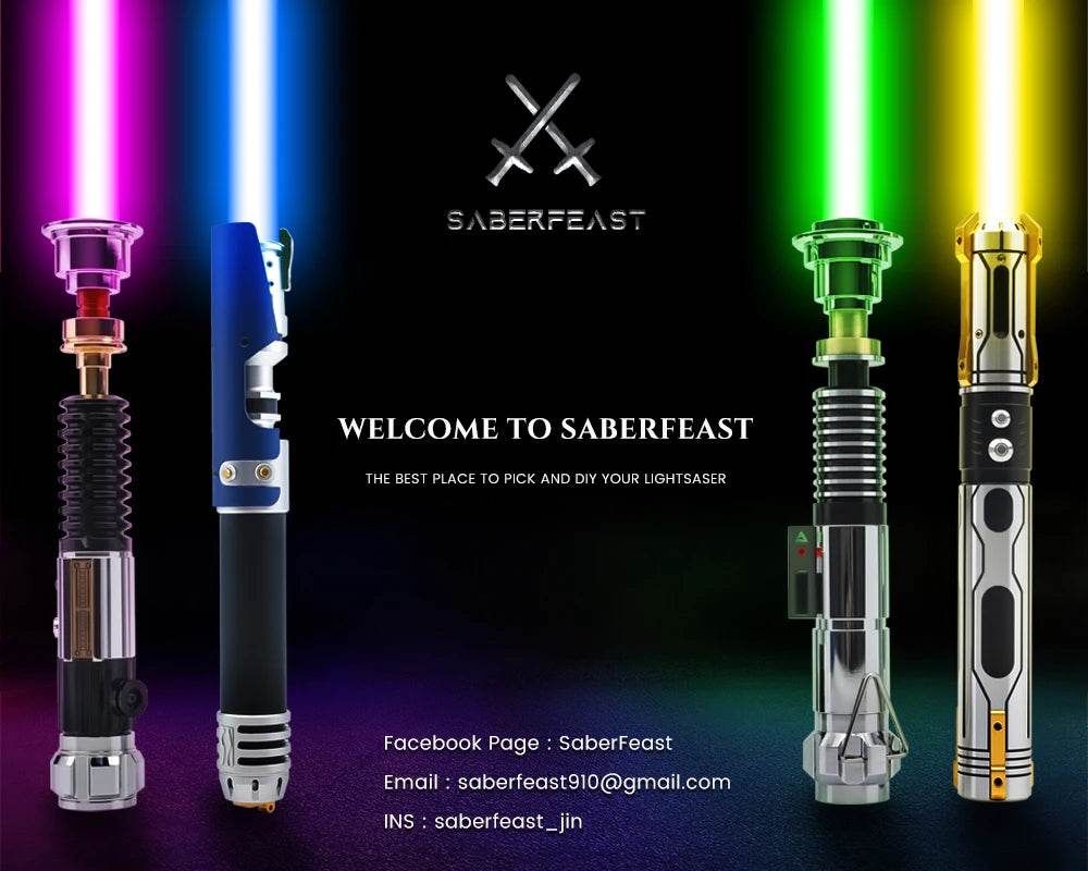 TXQSABER Lightsaber Neo Pixel Heavy Dueling RGB Laser Sword - ToylandEU