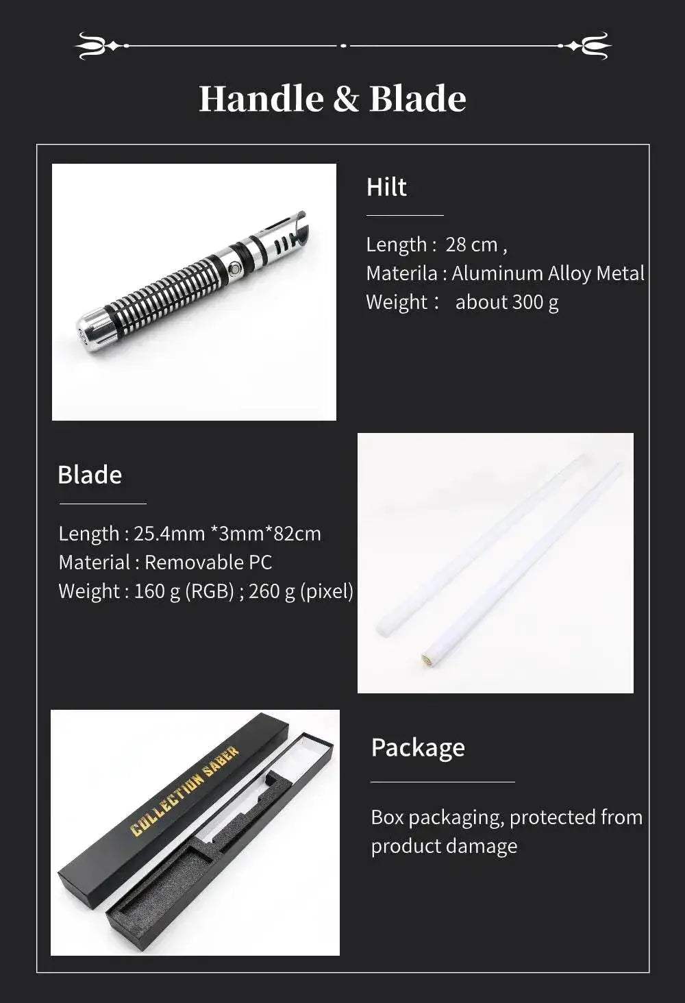  TXQSABER Neo Pixel Heavy Dueling RGB Lightsaber Toy -  ToylandEU™