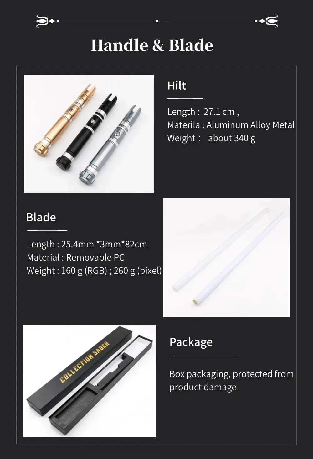  TXQSABER RGB Lightsaber Heavy Dueling Saber for Kids -  ToylandEU™