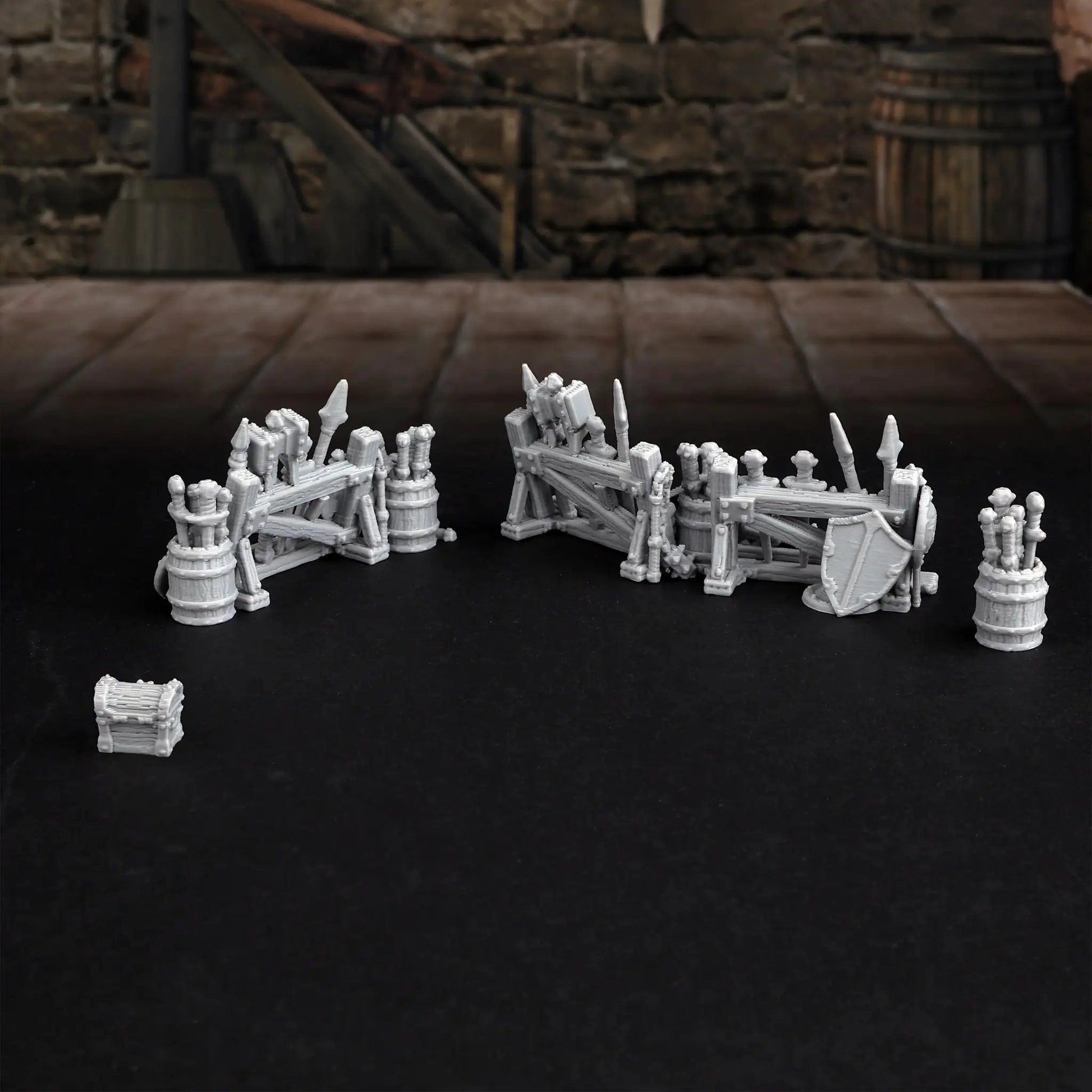  Tabletop RPG Dungeon Weaponry Rack Set Immersive Battles -  ToylandEU™