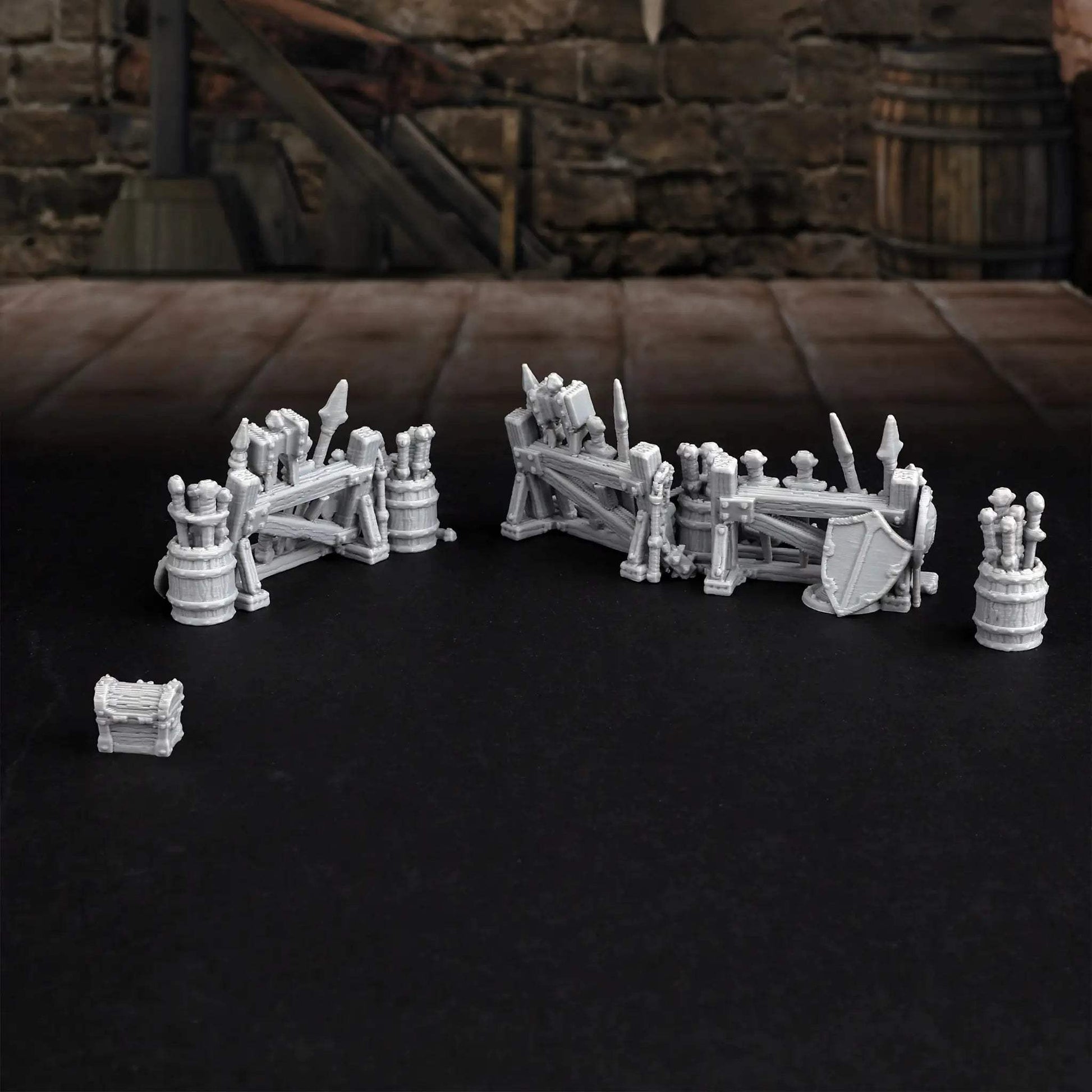  Tabletop RPG Dungeon Weaponry Rack Set Immersive Battles -  ToylandEU™
