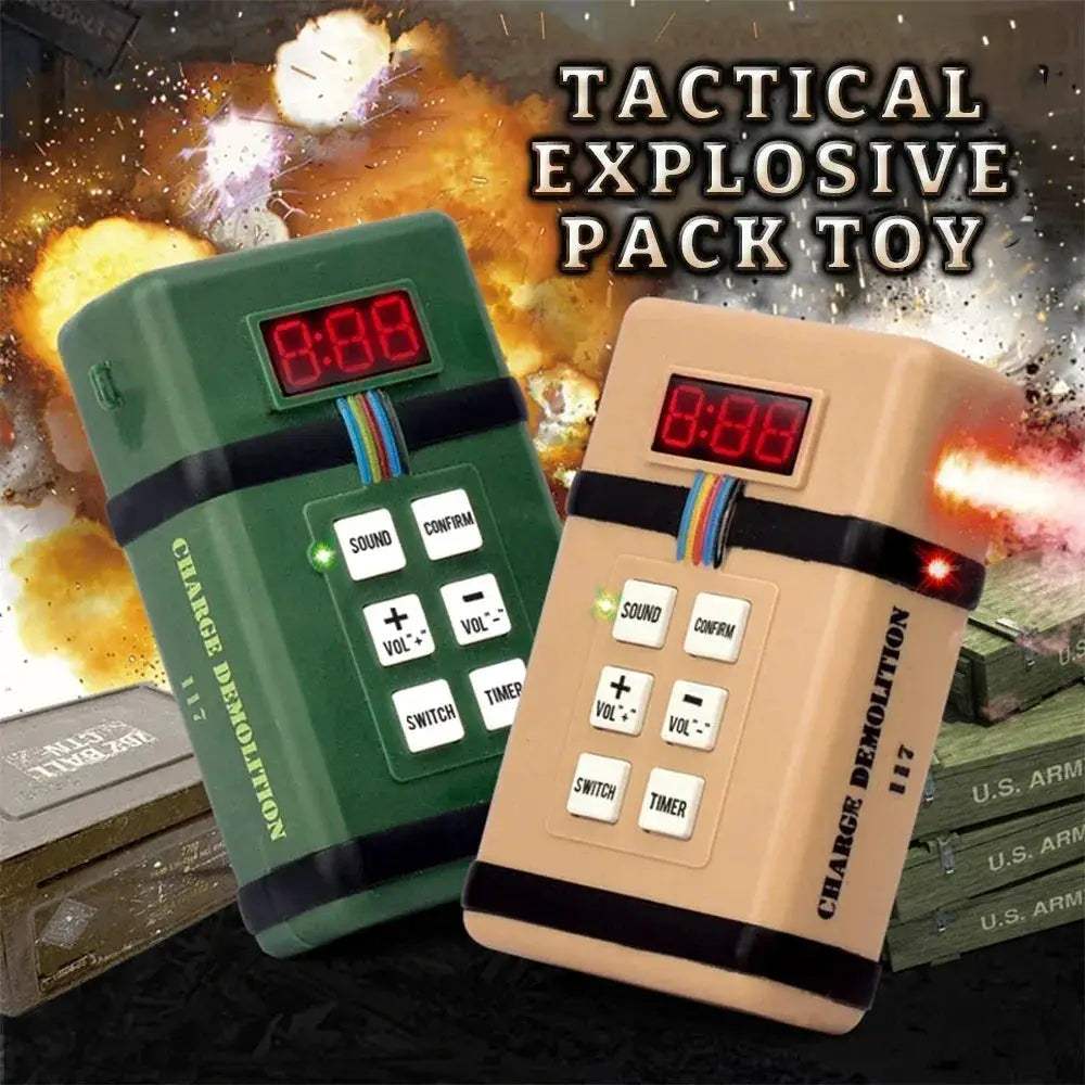 Tactical Airsoft Smoke Grenade Toy With Lights And Sound - ToylandEU