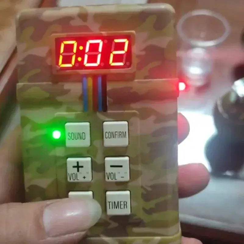 Tactical Airsoft Smoke Grenade Toy With Lights And Sound - ToylandEU