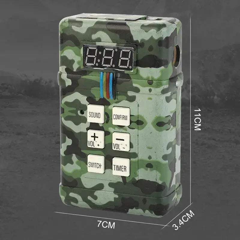 Tactical Airsoft Smoke Grenade Toy With Lights And Sound - ToylandEU