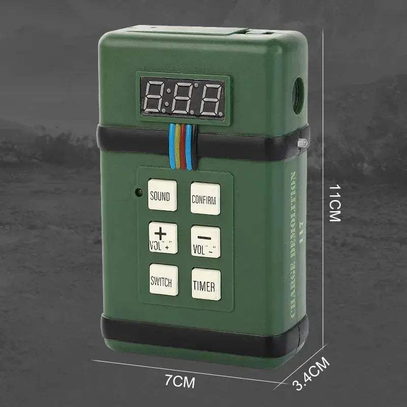 Tactical Airsoft Smoke Grenade Toy With Lights And Sound - ToylandEU