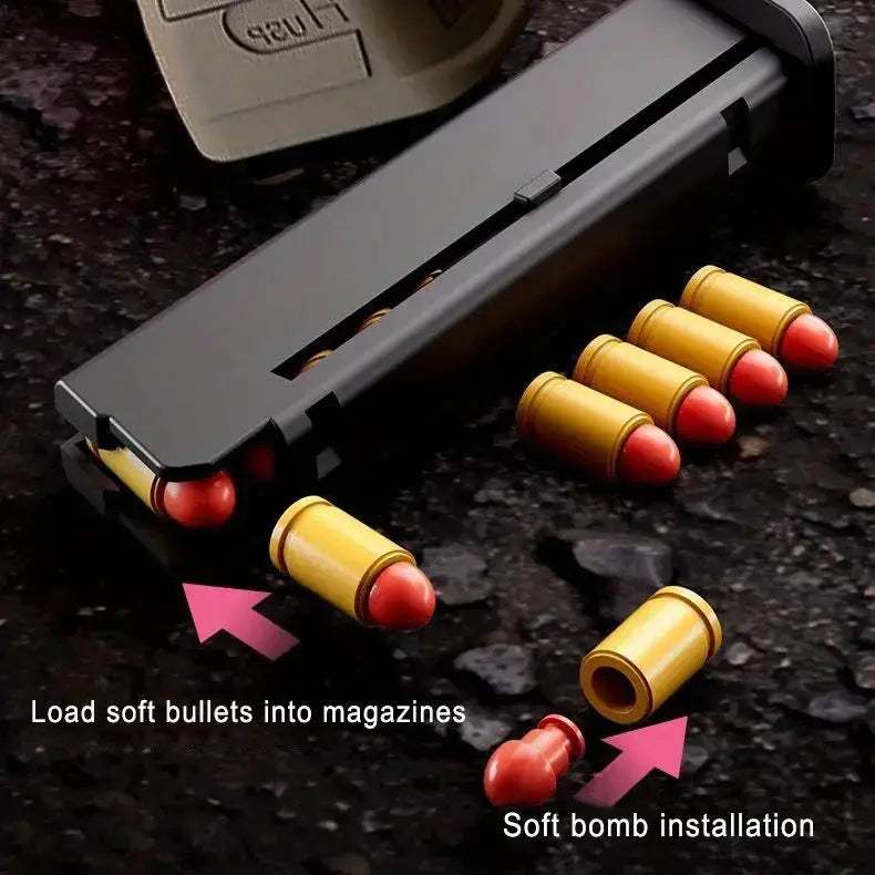Tactical Toy Gun With EVA Soft Bullets For Outdoor Battles - ToylandEU