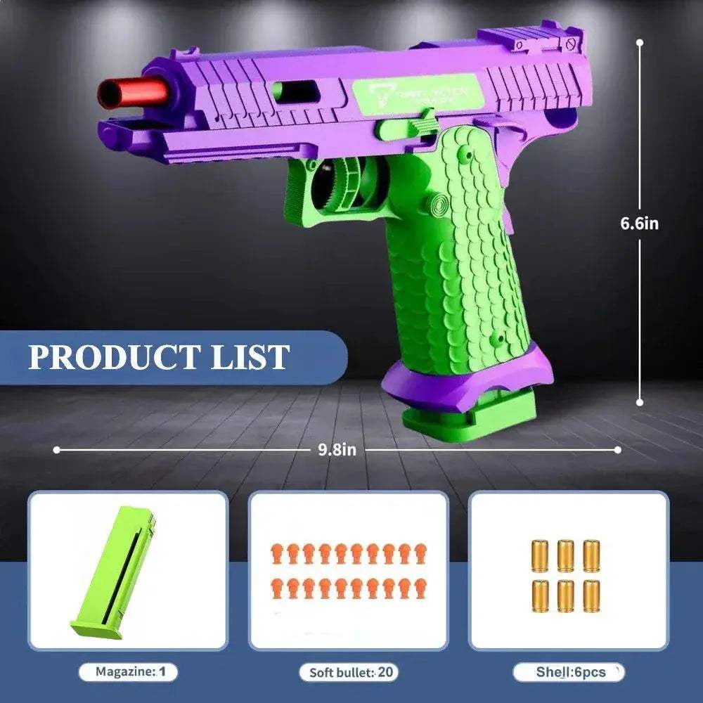 Tactical Toy Gun With EVA Soft Bullets For Outdoor Battles - ToylandEU